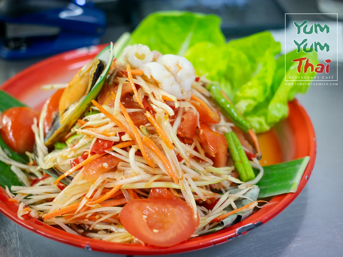 A colourful dish from Yum Yum Thai's official food gallery